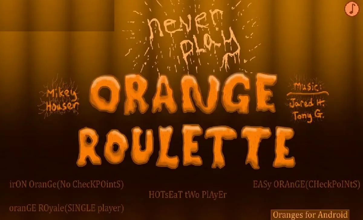 Orange Roulette Game Logo